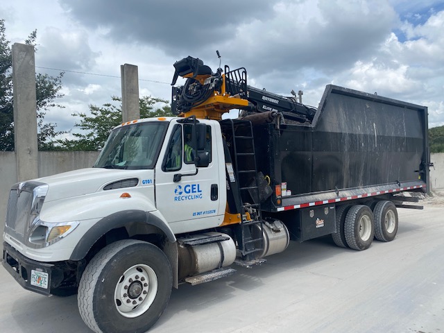 Dumpster Bags and Grapple Truck